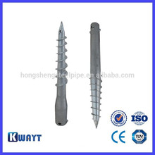 GALVANIZED GROUND SCREW ANCHOR